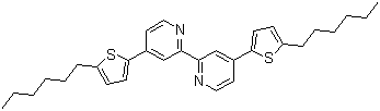 2,2'-Bipyridine, 4,4'-bis(5-hexyl-2-thienyl)-, 97%